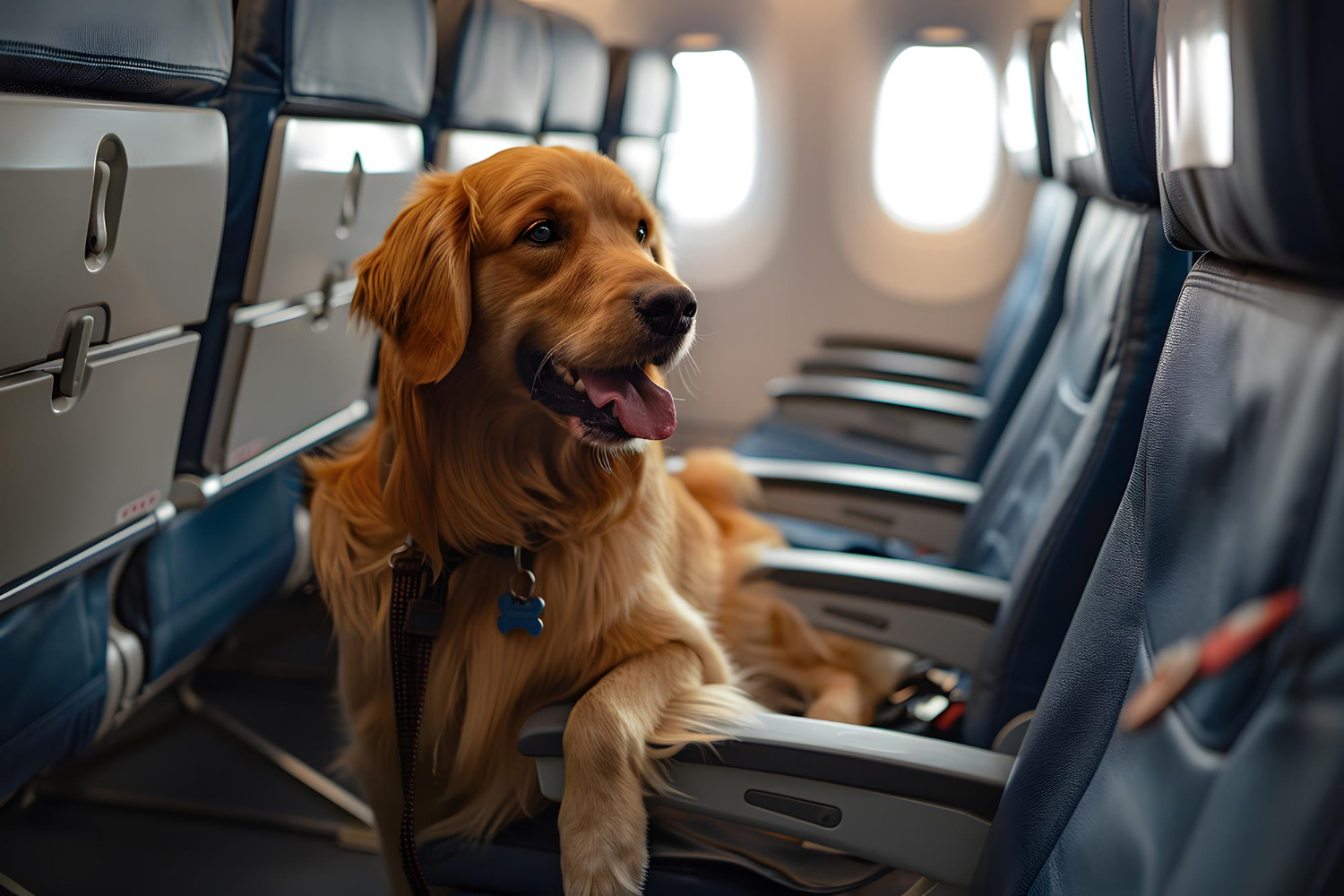i cani possono salire in aereo
